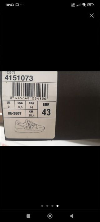 DEPORTIVAS MUNICH HOMBRE 