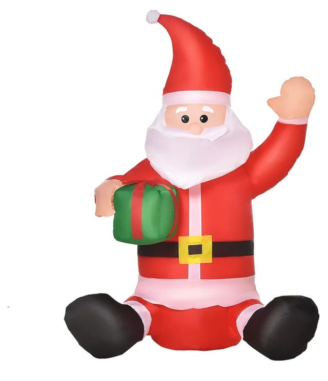 papá Noel hinchable