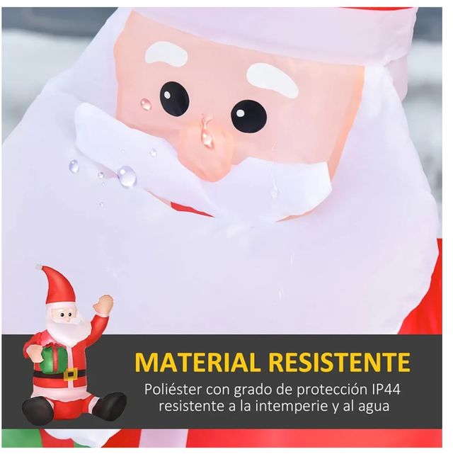 papá Noel hinchable