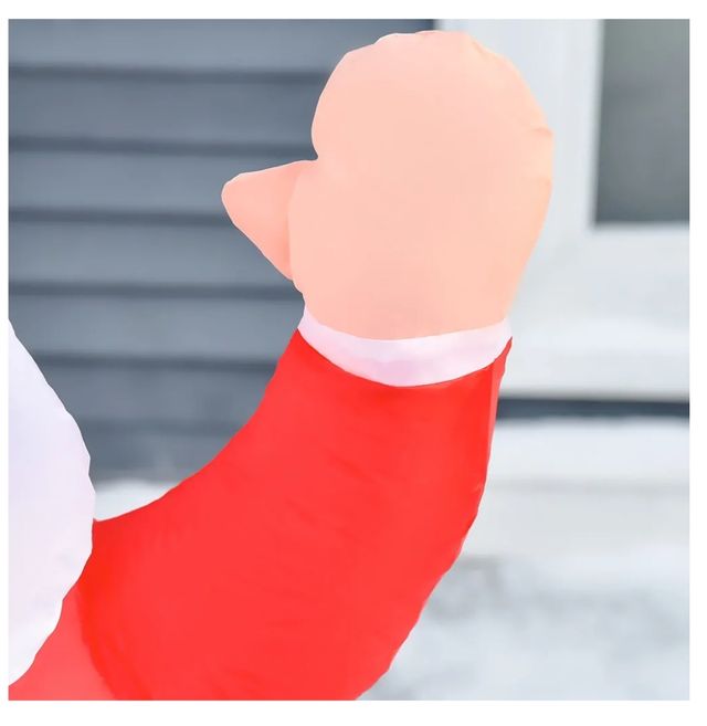 papá Noel hinchable