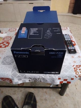 Cámara de fotos sin usar