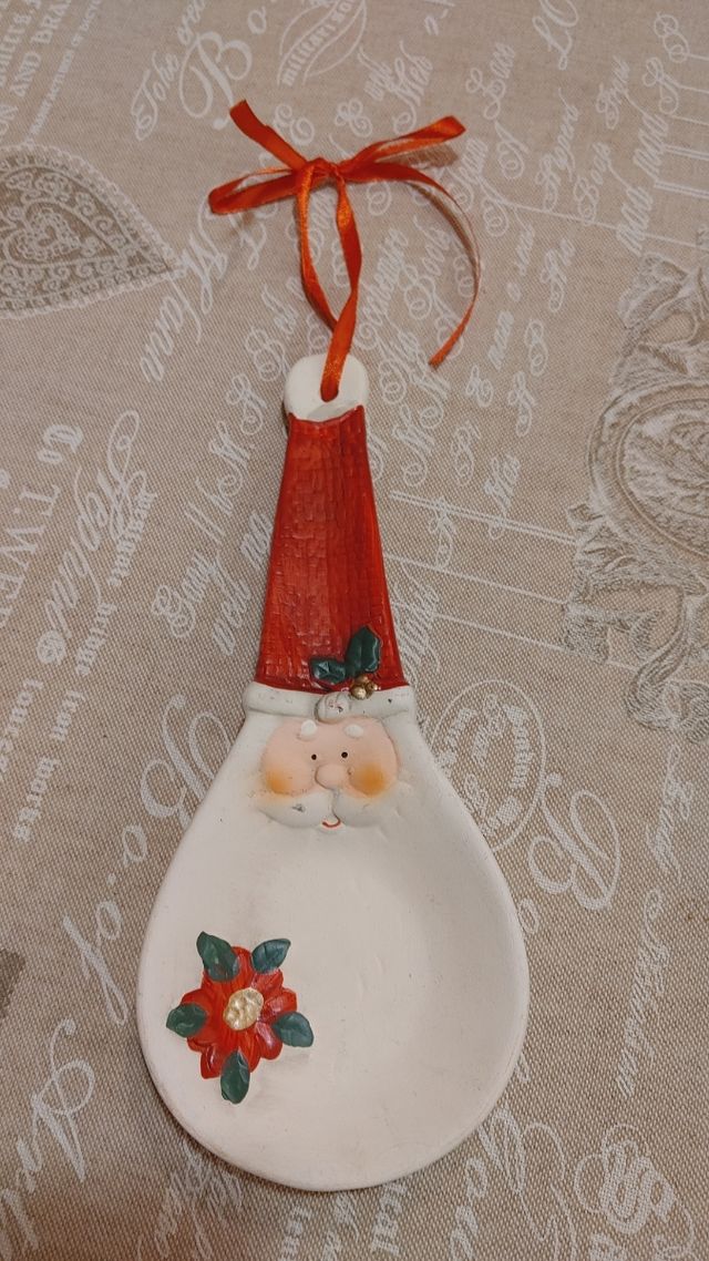 Poggiamestolo Babbo Natale