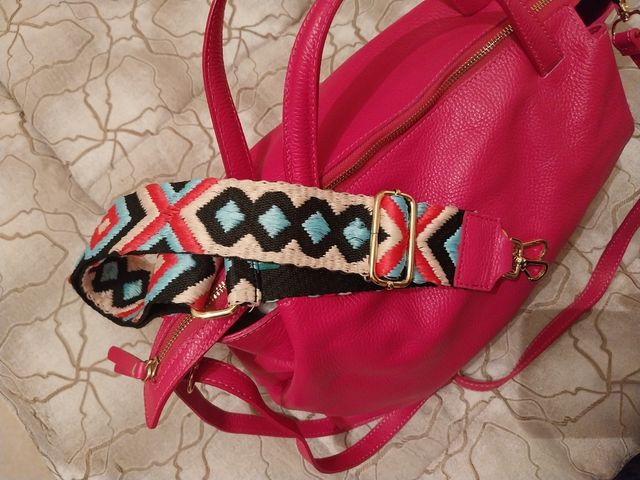 Borsa in vera pelle fiorentina