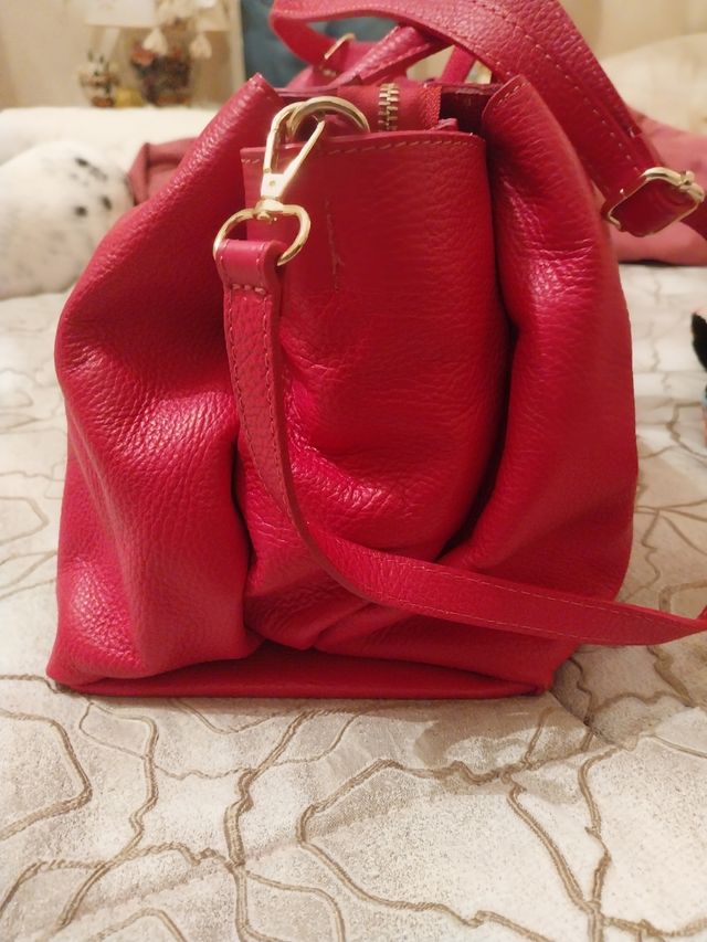 Borsa in vera pelle fiorentina