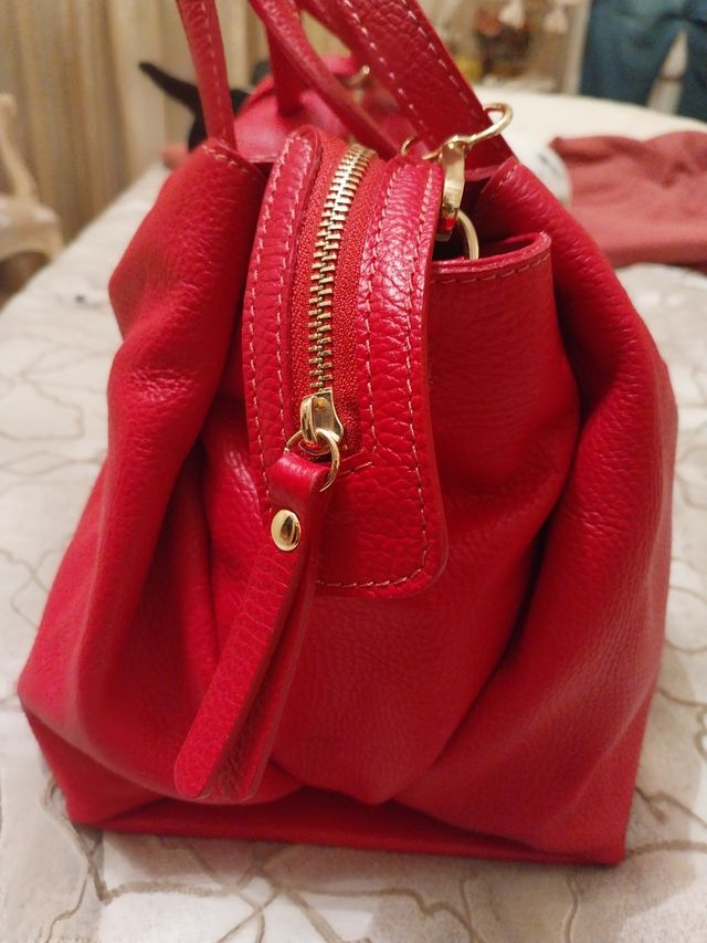 Borsa in vera pelle fiorentina