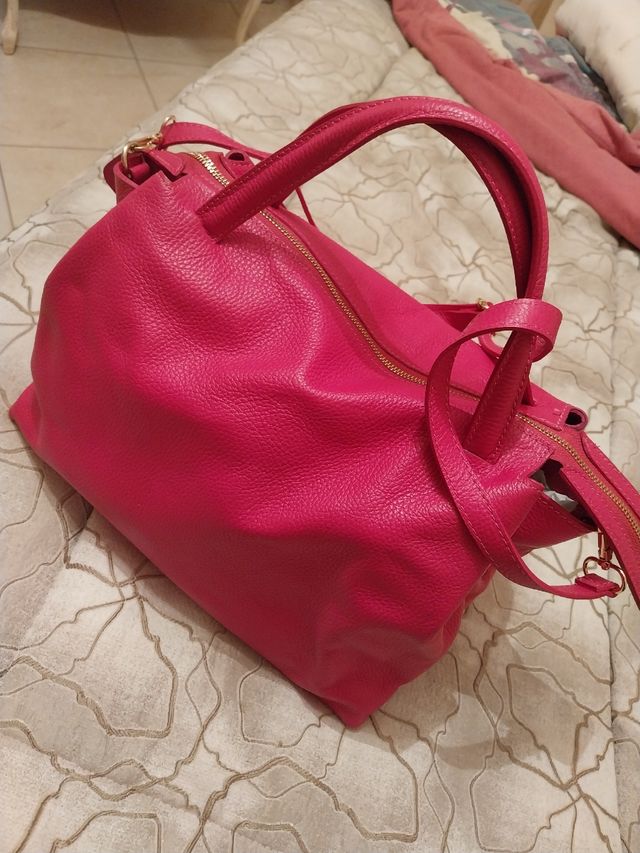 Borsa in vera pelle fiorentina