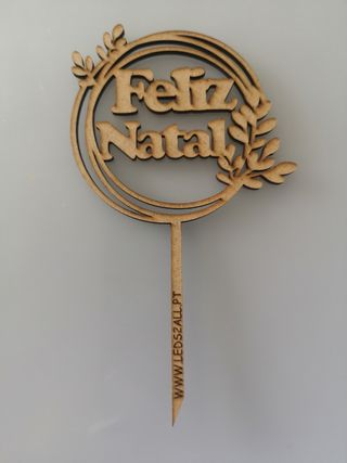Decoração feliz natal bolo