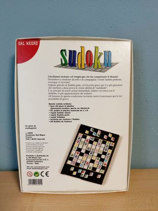 Dal Negro gioco Sudoku