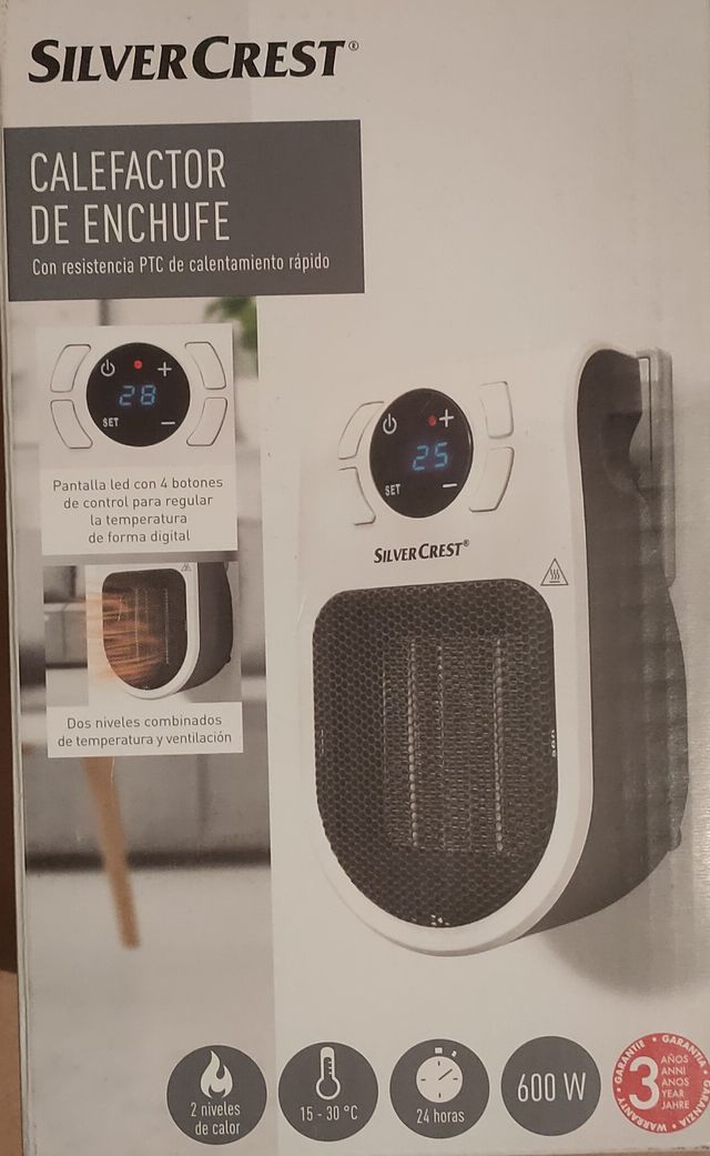 Termoventilatore portatile a parete