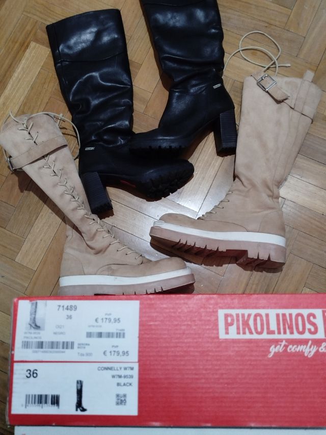 Botas invierno cómodas.