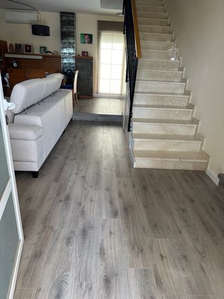 Instalacion de tarima florante