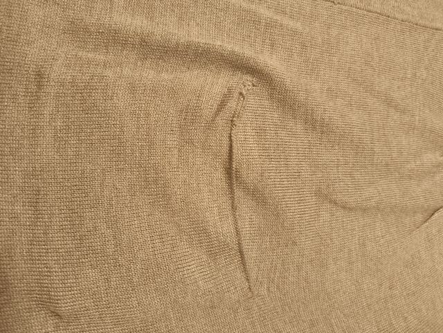 Chaqueta punto manga corta