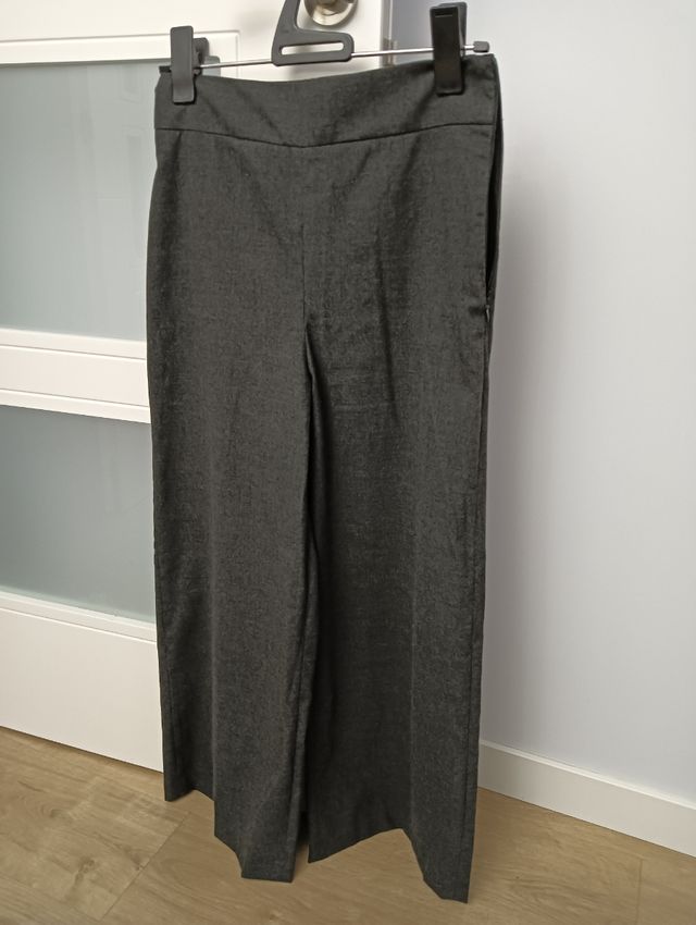 Pantalon gris oscuro Zara