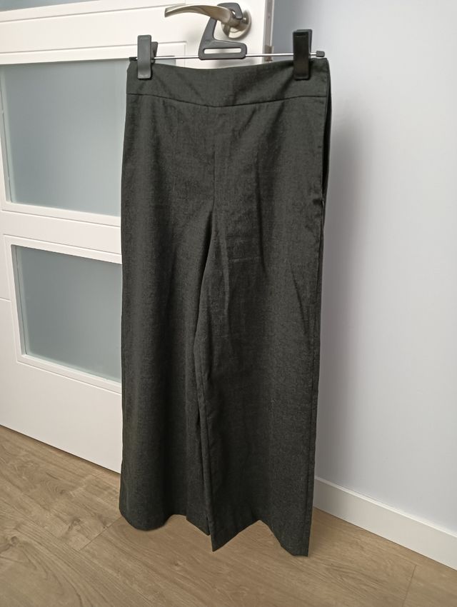 Pantalon gris oscuro Zara