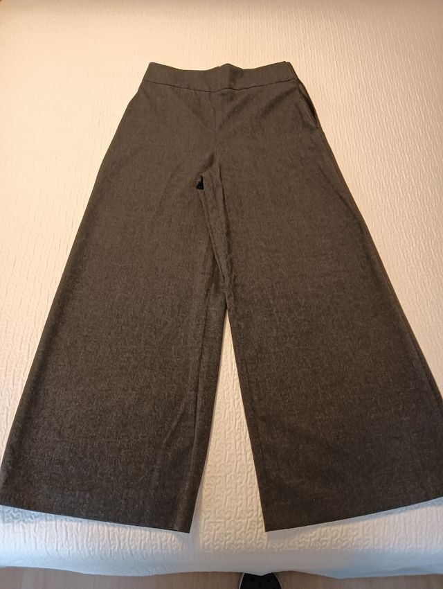Pantalon gris oscuro Zara
