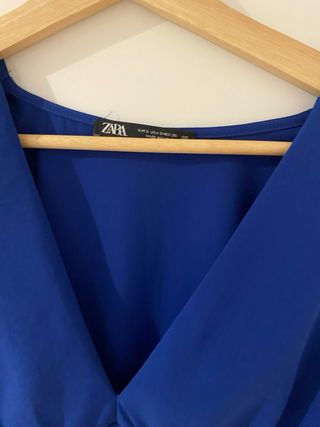 Vestido de fiesta azul