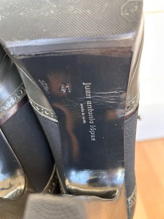 Zapato Oxford de tacón Juan Antonio López