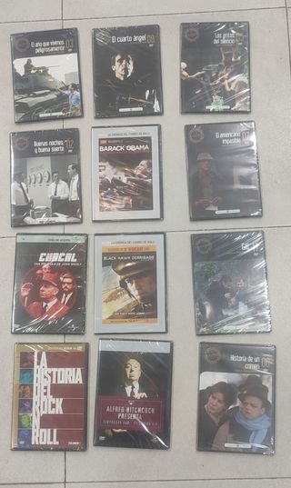 12 Películas en dvd