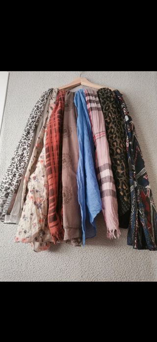 Bufandas de tela 