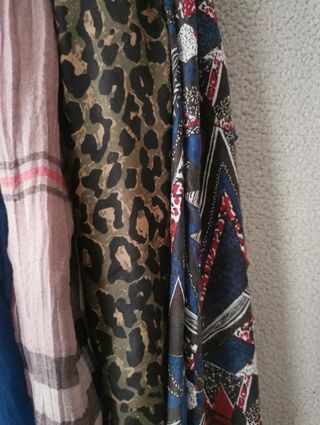 Bufandas de tela 