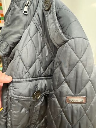 Abrigo Hackett de plumas