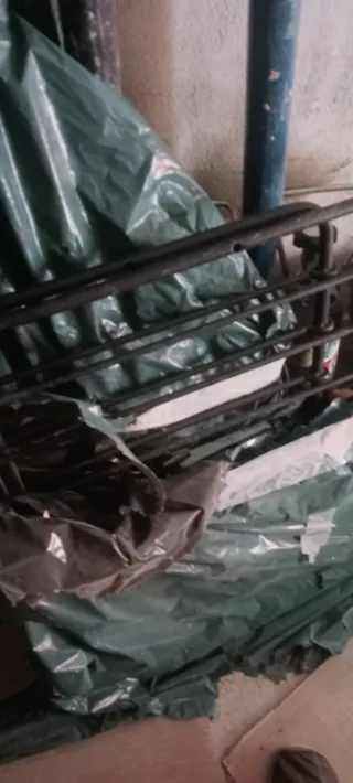 Cama plegable de Ikea.