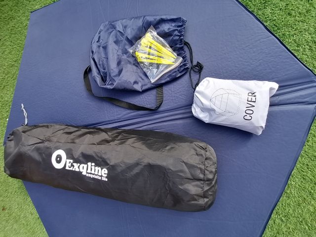 EXQLINE. Parque Bebés Portátil con Colchón.