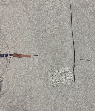 Sudadera con capucha y cremallera para hombre 
