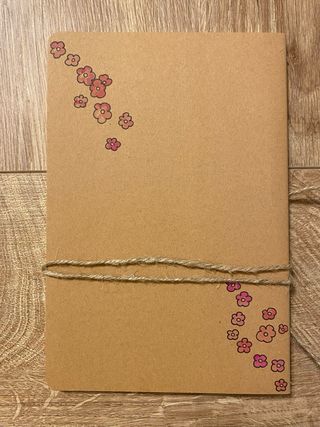 Quaderno decorato a mano