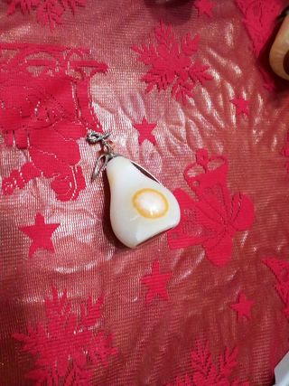 Pera in onice vintage fermacarte