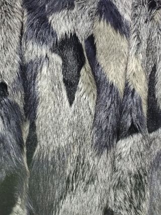 Parka, Abrigo talla M capucha pelo 