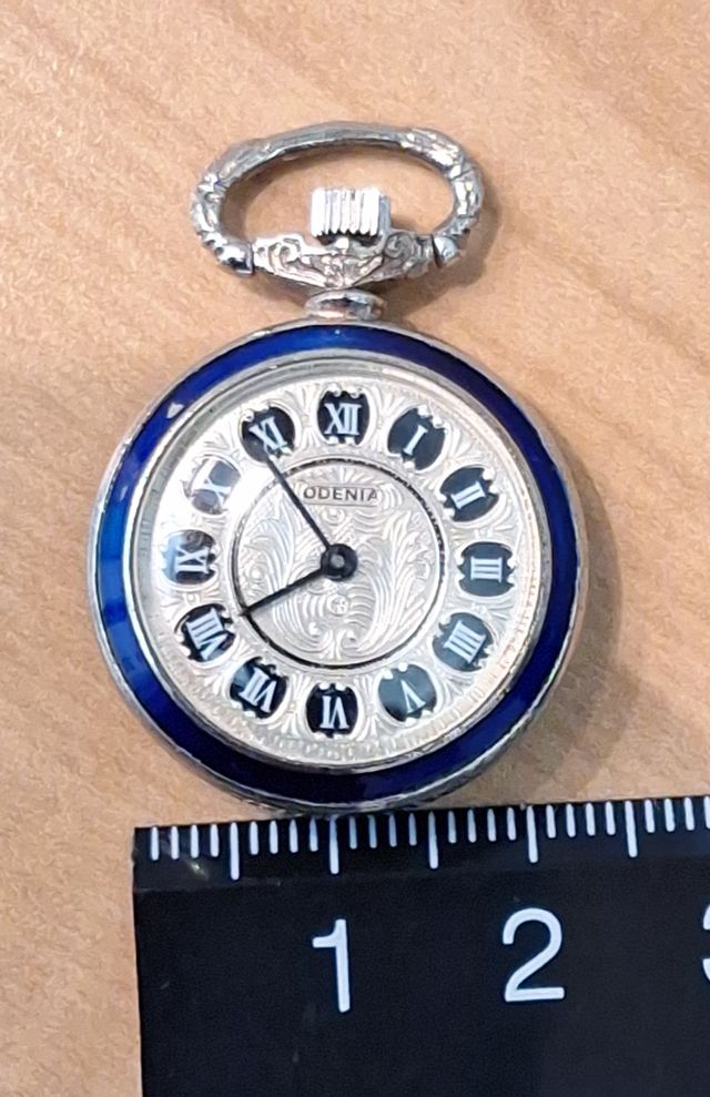 Orologino da tasca a ciondolo ODENIA in argento