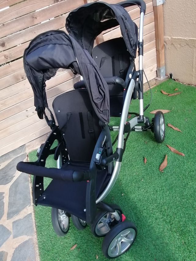 CASUALPLAY. Silla de paseo gemelar. Stwinner Ice.