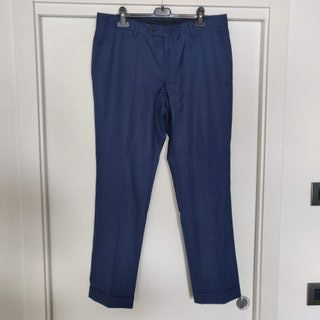 Pantaloni completo uomo blu tg. 52