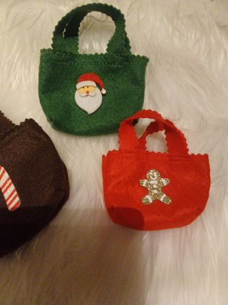Lote bolsitos navideños