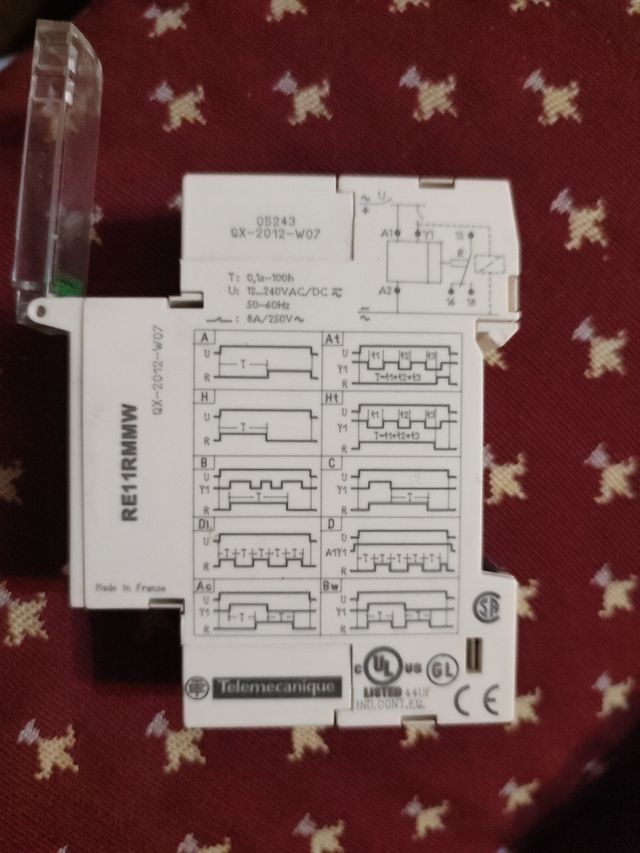 ReleTemporizador Schneider