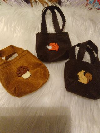 Lote bolsitos muñeca