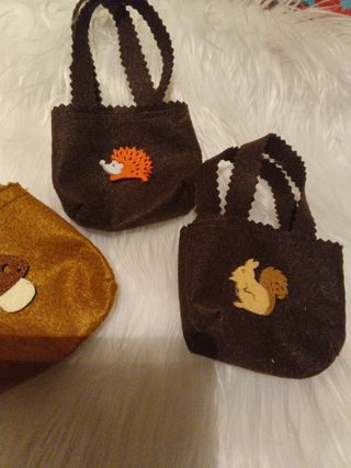 Lote bolsitos muñeca