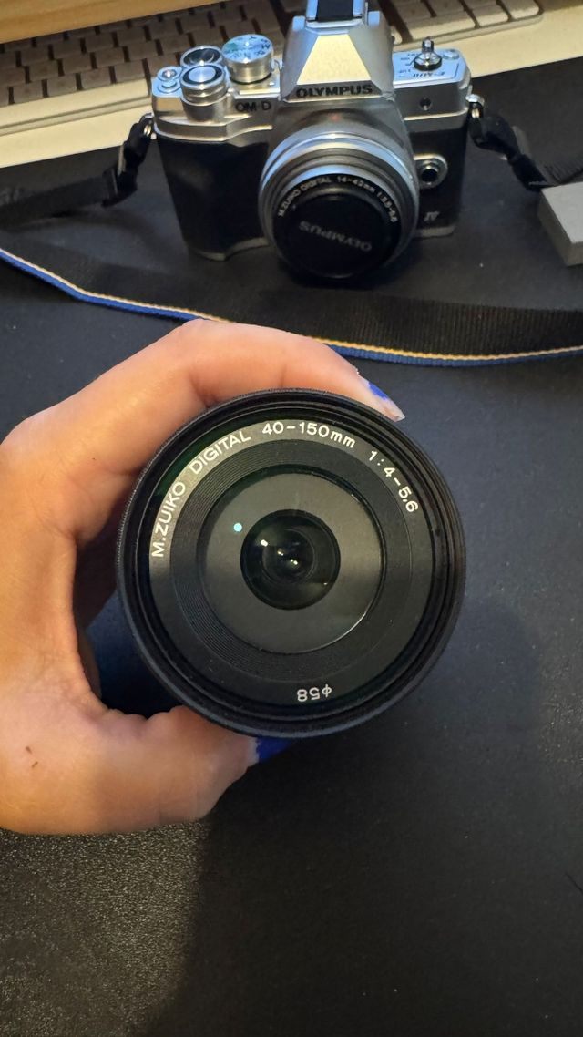 Objetivo cámara Olympus 40-150mm