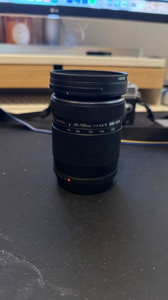Objetivo cámara Olympus 40-150mm