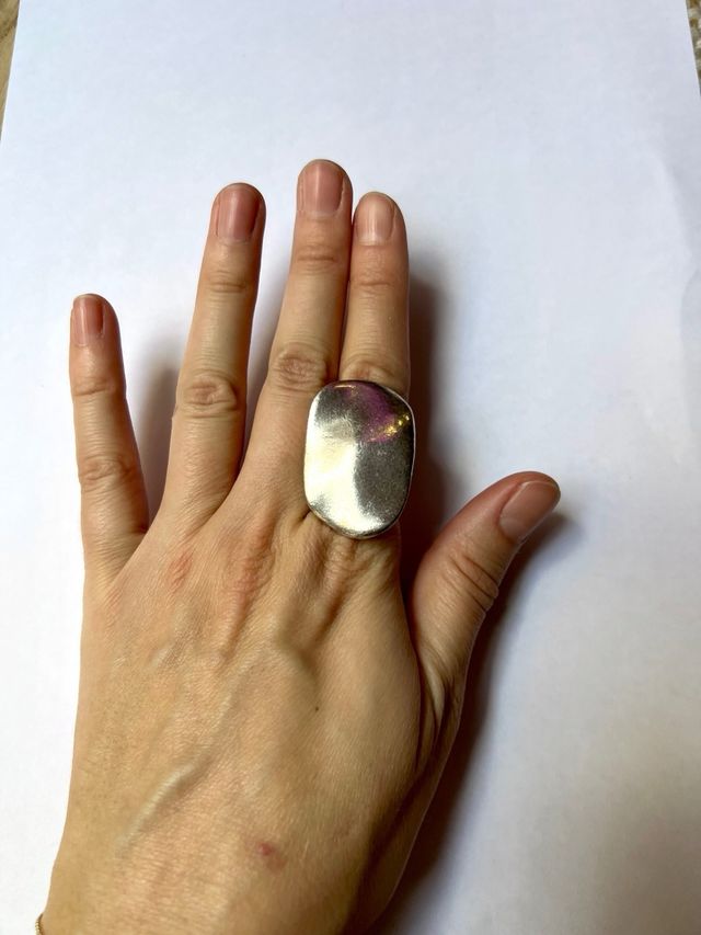 Anillo plata Uno de 50 NEGOCIABLE