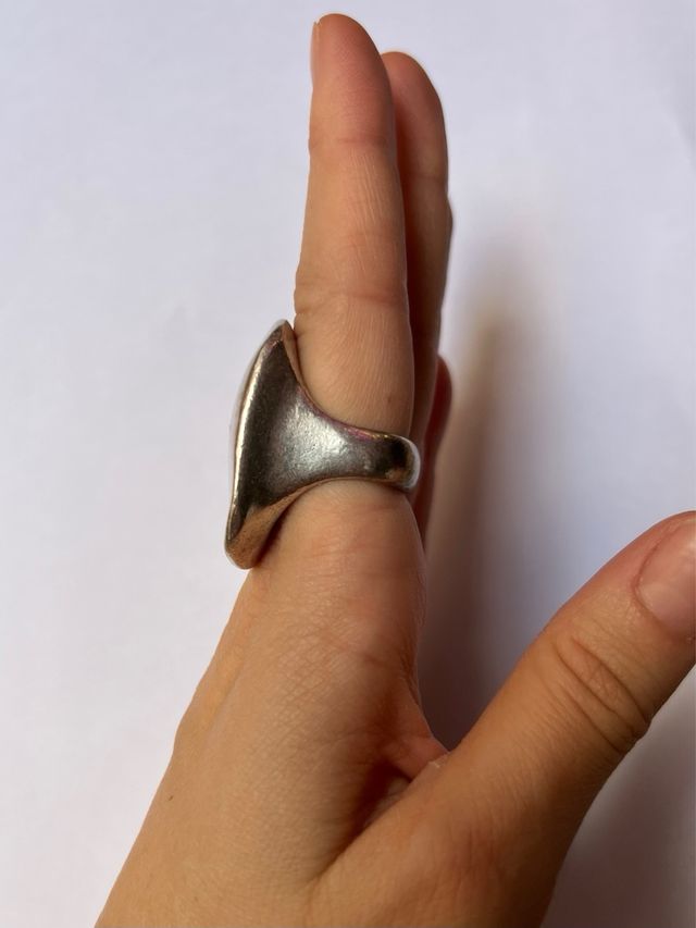 Anillo plata Uno de 50 NEGOCIABLE