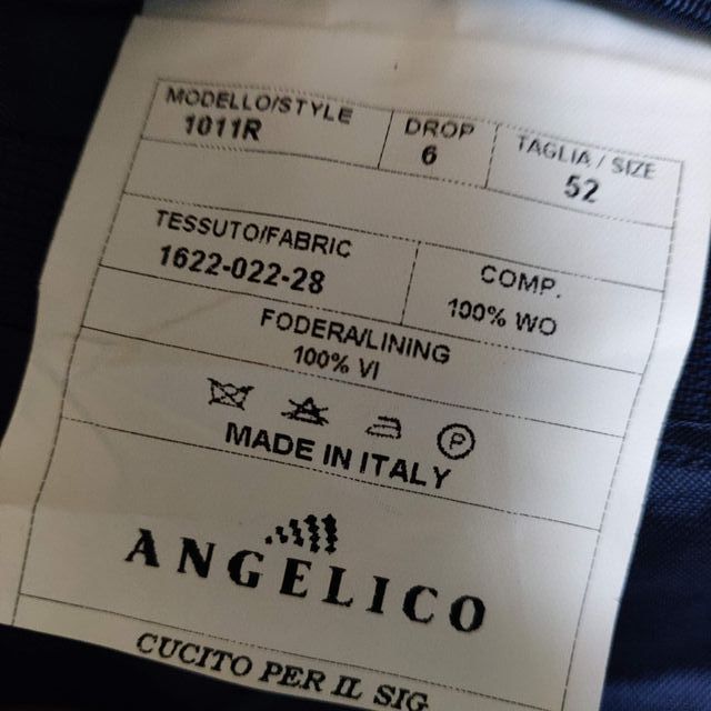 Giacca completo uomo tg. 52