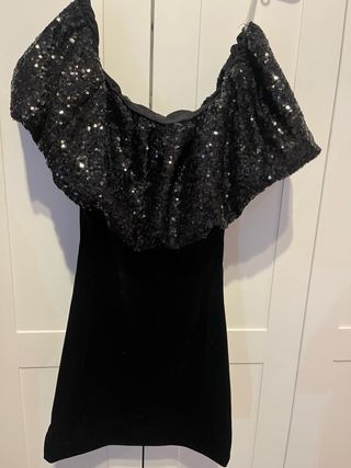 vestido de Nochevieja negro