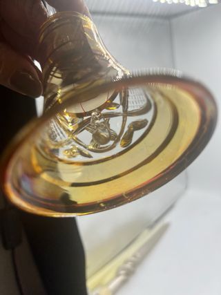 Set 4 campanelle in vetro