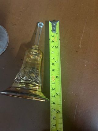 Set 4 campanelle in vetro