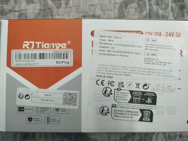 Cargador de baterías de coche ...