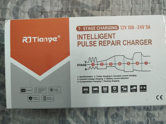 Cargador de baterías de coche ...