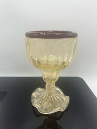 Portacandele piccolo vetro di murano