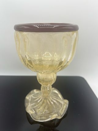 Portacandele piccolo vetro di murano